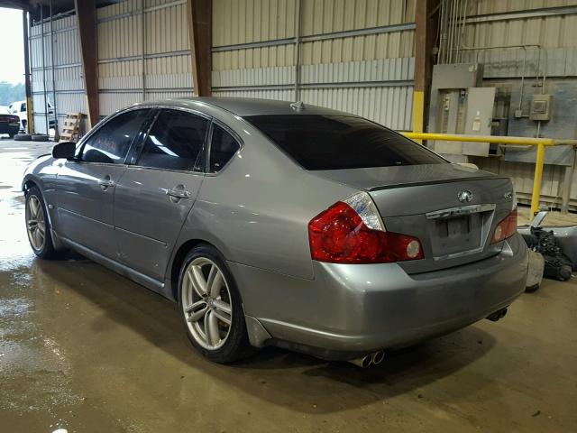 JNKBY01EX7M403805 - 2007 INFINITI M45 BASE SILVER photo 3