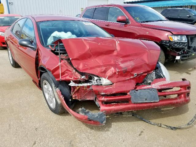 2B3HD46R02H248785 - 2002 DODGE INTREPID S RED photo 1