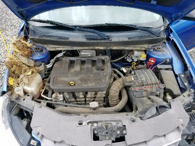 1C3LC46K78N124208 - 2008 CHRYSLER SEBRING LX BLUE photo 7