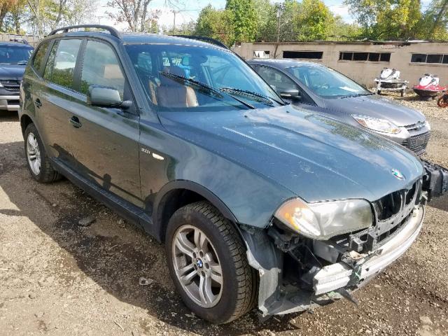 WBXPA93475WD01664 - 2005 BMW X3 3.0I BLUE photo 1