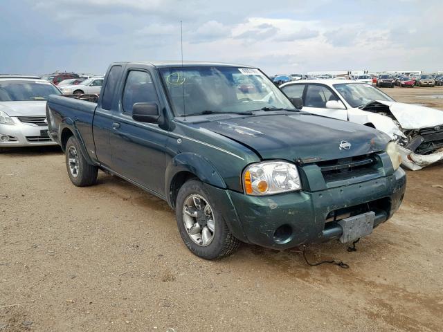 1N6DD26S01C304095 - 2001 NISSAN FRONTIER K GREEN photo 1