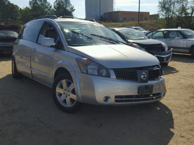 5N1BV28U04N368499 - 2004 NISSAN QUEST S SILVER photo 1