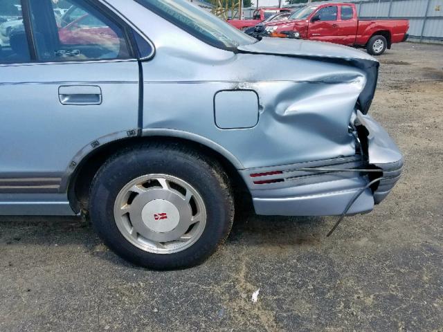 1G3HN52K0S4828934 - 1995 OLDSMOBILE 88 ROYALE BLUE photo 9