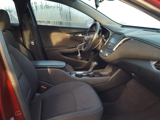 1G1ZB5ST3GF287419 - 2016 CHEVROLET MALIBU LS MAROON photo 5