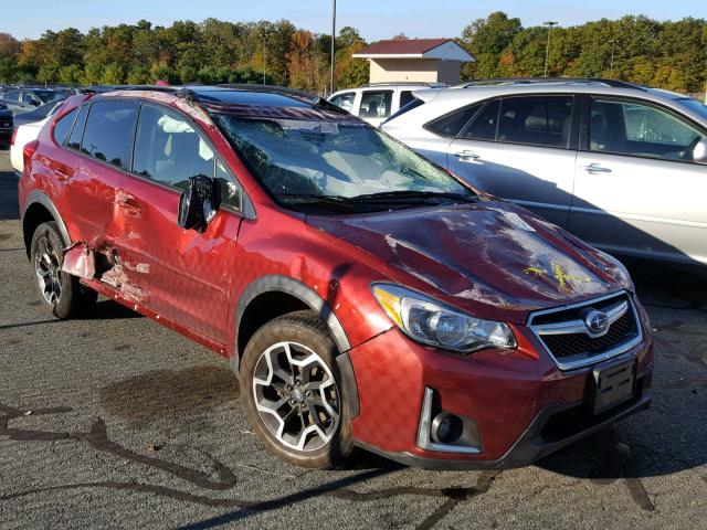 JF2GPANC3GH295627 - 2016 SUBARU CROSSTREK RED photo 1