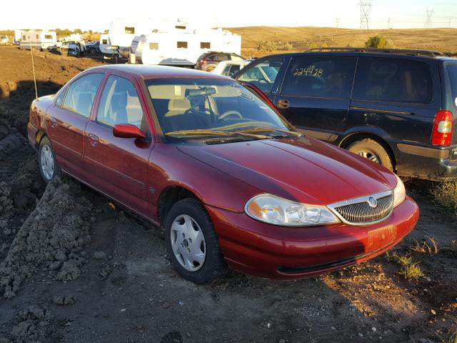 1MEFM6537XK624010 - 1999 MERCURY MYSTIQUE G RED photo 1