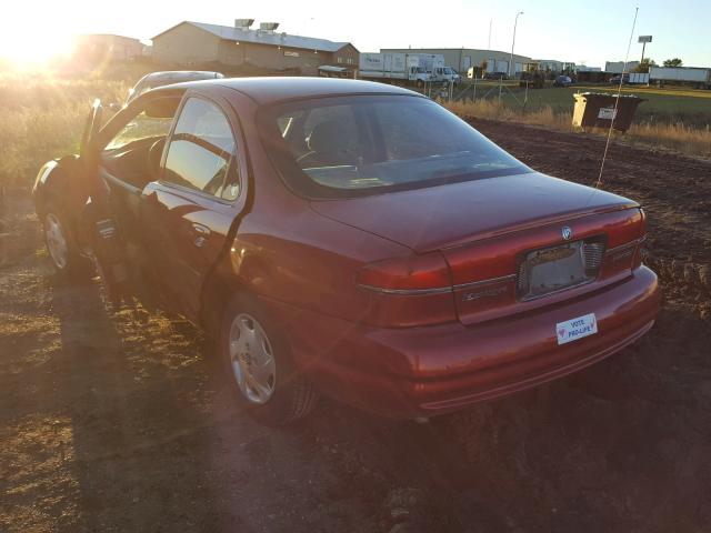 1MEFM6537XK624010 - 1999 MERCURY MYSTIQUE G RED photo 3