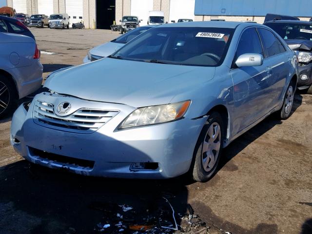 4T1BE46K47U559088 - 2007 TOYOTA CAMRY NEW BLUE photo 2