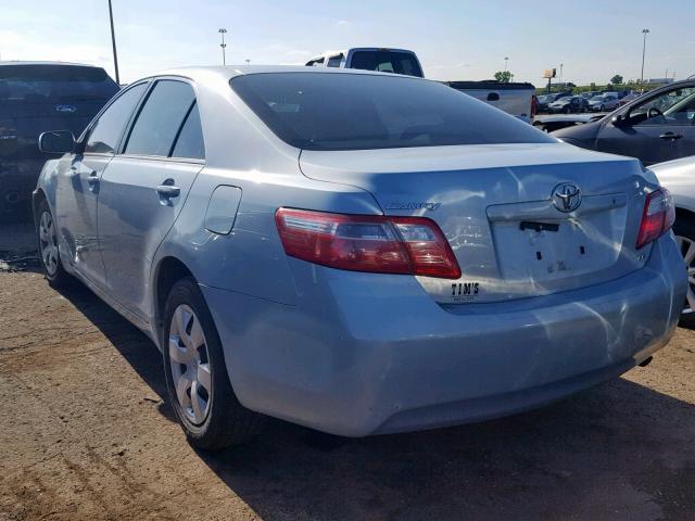 4T1BE46K47U559088 - 2007 TOYOTA CAMRY NEW BLUE photo 3