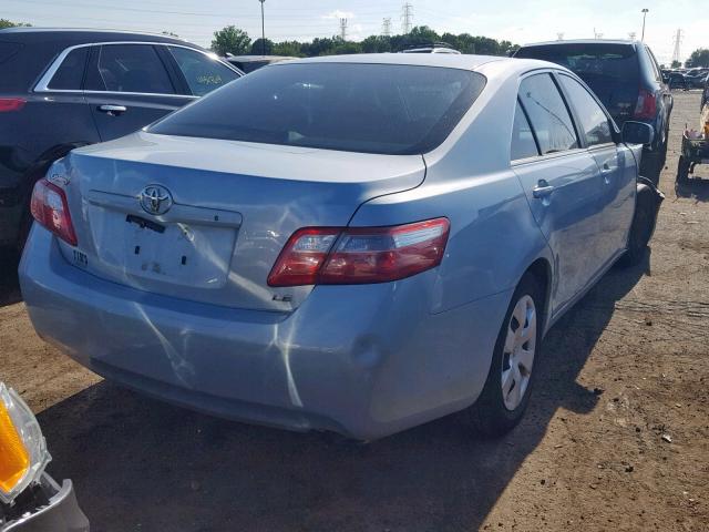 4T1BE46K47U559088 - 2007 TOYOTA CAMRY NEW BLUE photo 4