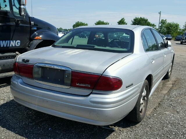 1G4HP54K4YU357706 - 2000 BUICK LESABRE CU SILVER photo 4