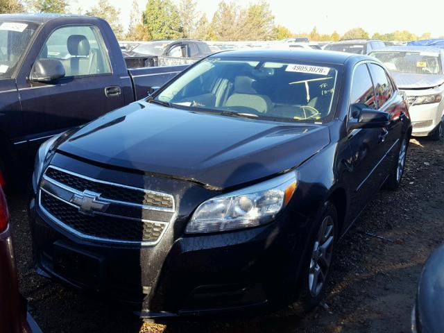 1G11C5SA0DF293649 - 2013 CHEVROLET MALIBU 1LT BLACK photo 2