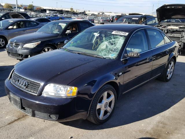 WAULT64B03N068564 - 2003 AUDI A6 3.0 QUA BLUE photo 2