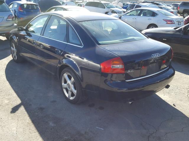 WAULT64B03N068564 - 2003 AUDI A6 3.0 QUA BLUE photo 3