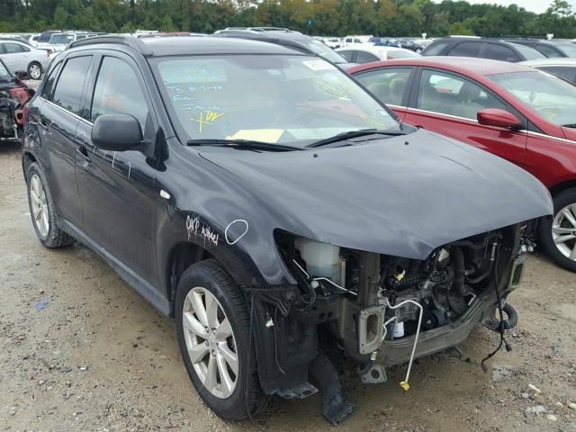 4A4AP4AU9FE026707 - 2015 MITSUBISHI OUTLANDER BLACK photo 1