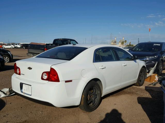 1G1ZB5EB8AF229347 - 2010 CHEVROLET MALIBU LS 白色 照片 4