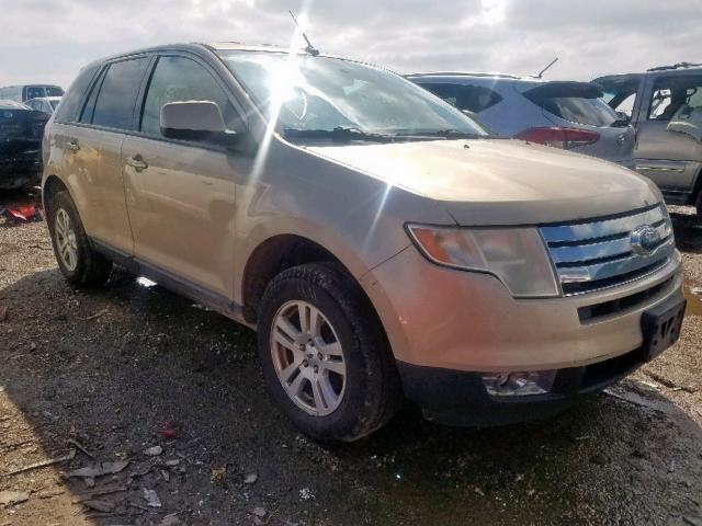 2FMDK48C07BB22895 - 2007 FORD EDGE SEL GOLD photo 1