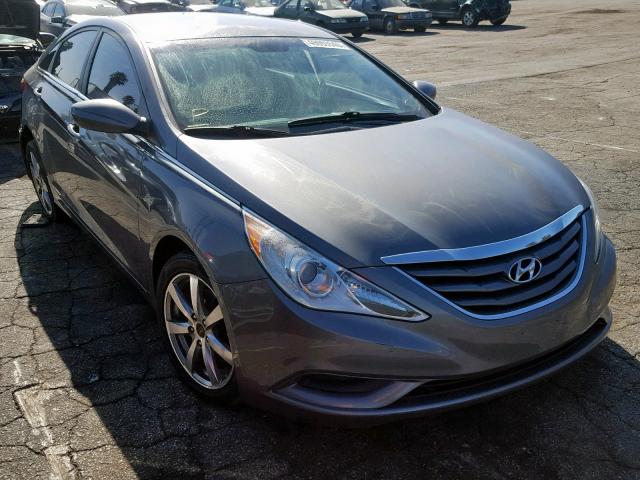 5NPEB4AC1DH595711 - 2013 HYUNDAI SONATA GLS GRAY photo 1