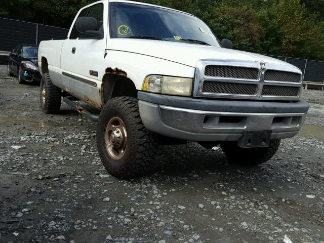 1B7KF23611J566537 - 2001 DODGE RAM 2500 WHITE photo 1