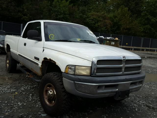 1B7KF23611J566537 - 2001 DODGE RAM 2500 WHITE photo 9