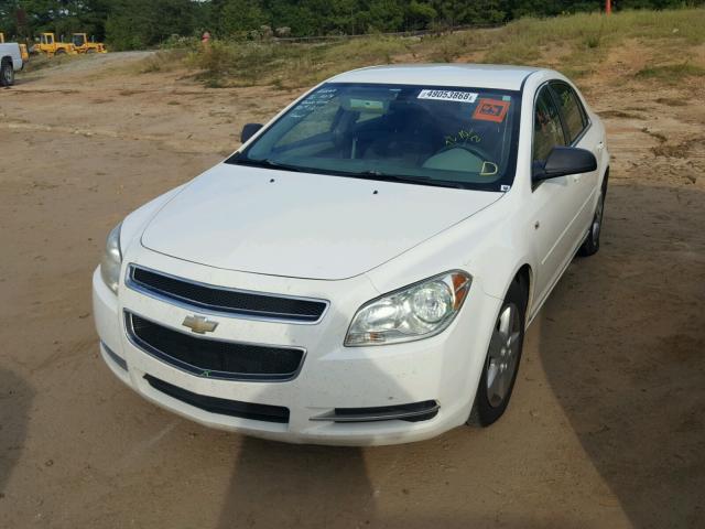 1G1ZG57B78F198925 - 2008 CHEVROLET MALIBU LS Blanco foto 2