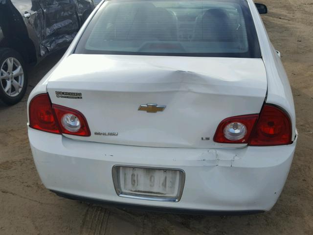 1G1ZG57B78F198925 - 2008 CHEVROLET MALIBU LS Blanco foto 9