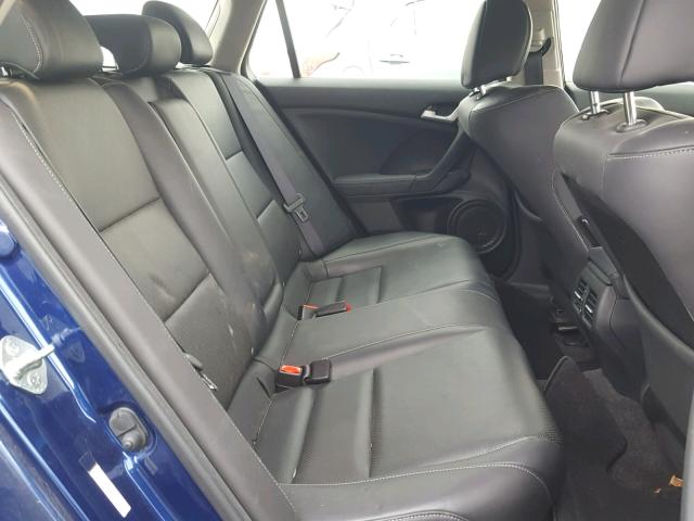 JH4CW2H67CC001454 - 2012 ACURA TSX TECH BLUE photo 6