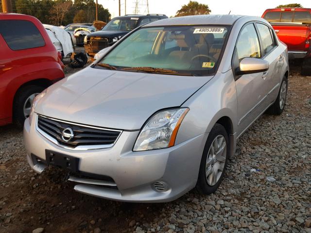 3N1AB6APXCL772304 - 2012 NISSAN SENTRA 2.0 SILVER photo 2