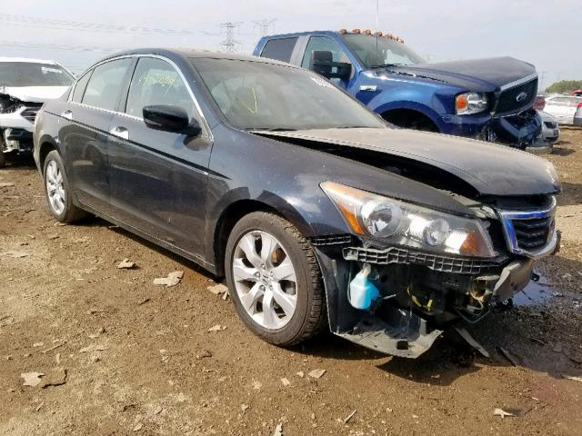 1HGCP36878A073705 - 2008 HONDA ACCORD EXL BLACK photo 1