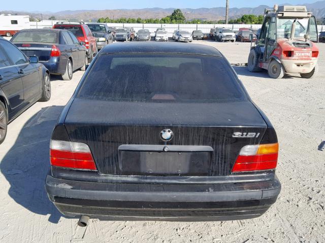 4USCC8322SLA09555 - 1995 BMW 318 I AUTO BLACK photo 9