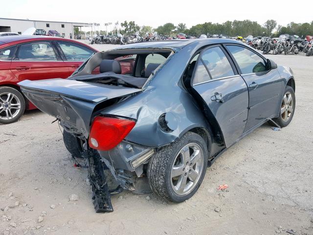 1G2ZH558464173375 - 2006 PONTIAC G6 GT BLUE photo 4