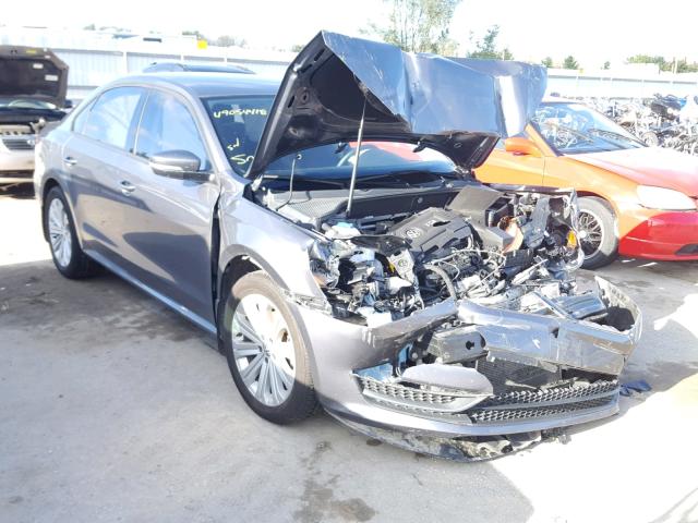 1VWAS7A31FC009875 - 2015 VOLKSWAGEN PASSAT S GRAY photo 1