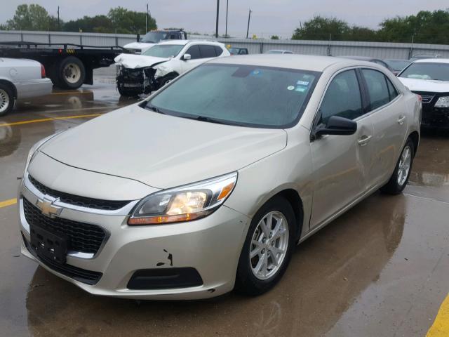 1G11A5SL0EF188618 - 2014 CHEVROLET MALIBU LS თაფლისფერი ფოტო 2