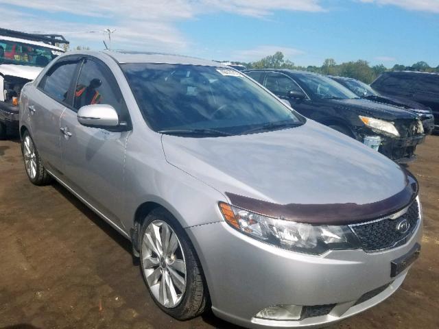 KNAFW4A35C5490299 - 2012 KIA FORTE SX SILVER photo 1