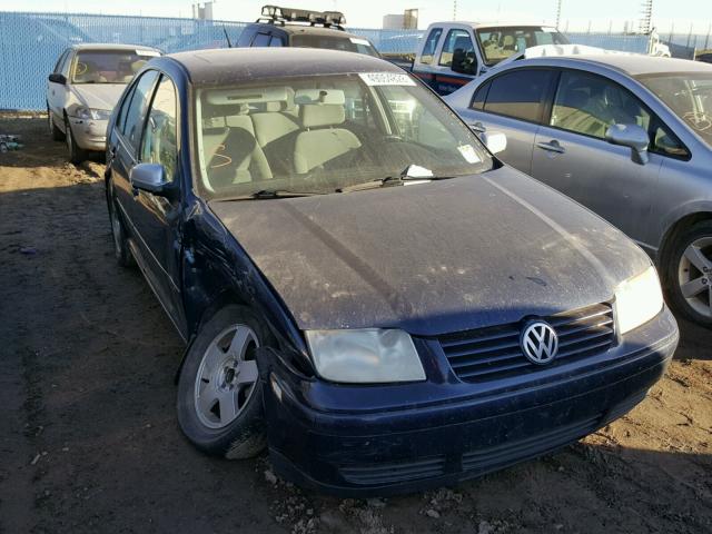 3VWSK29M11M206900 - 2001 VOLKSWAGEN JETTA GLS BLUE photo 1