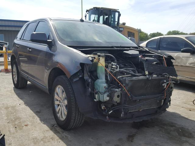 2FMDK4JC6ABA40591 - 2010 FORD EDGE SEL CHARCOAL photo 1