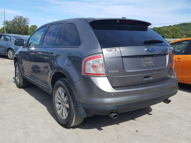 2FMDK4JC6ABA40591 - 2010 FORD EDGE SEL CHARCOAL photo 3