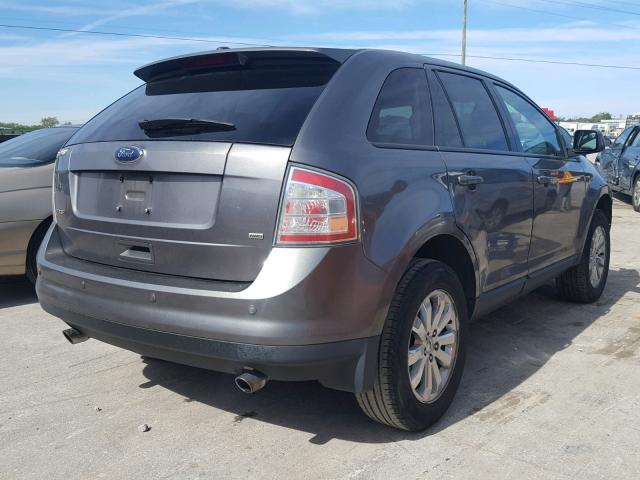 2FMDK4JC6ABA40591 - 2010 FORD EDGE SEL CHARCOAL photo 4