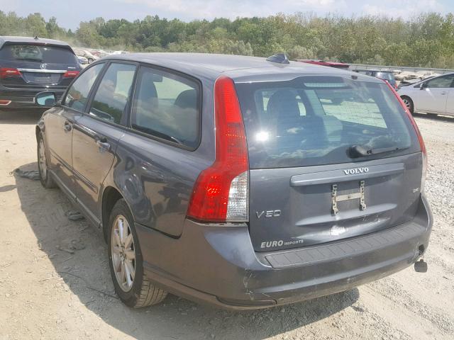 YV1MW390282385897 - 2008 VOLVO V50 2.4I GRAY photo 3