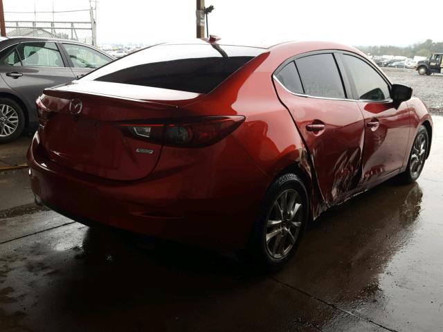 3MZBM1W77GM249942 - 2016 MAZDA 3 TOURING RED photo 4