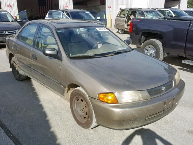 JM1BC1412V0153575 - 1997 MAZDA PROTEGE DX BROWN photo 1