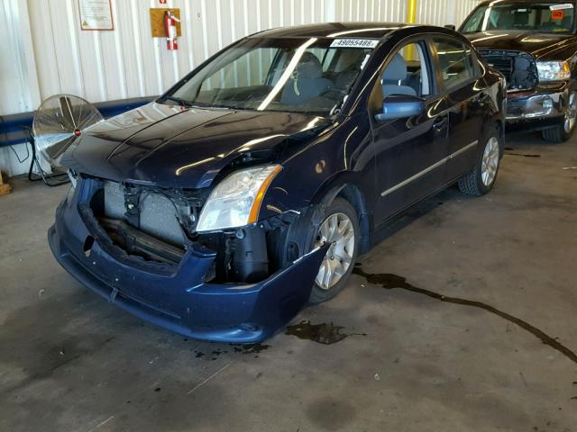 3N1AB6AP5CL736164 - 2012 NISSAN SENTRA 2.0 BLUE photo 2