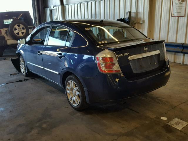 3N1AB6AP5CL736164 - 2012 NISSAN SENTRA 2.0 BLUE photo 3