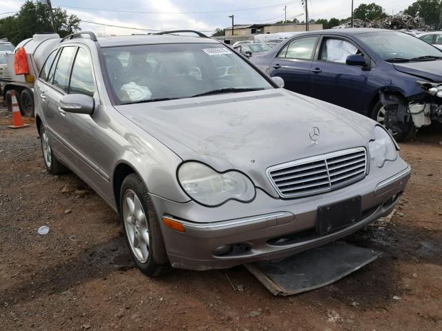 WDBRH61J13F395770 - 2003 MERCEDES-BENZ C 240 SPOR GRAY photo 1