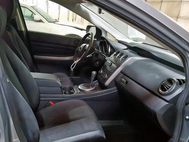 JM3ER2B59C0421212 - 2012 MAZDA CX-7 SILVER photo 5