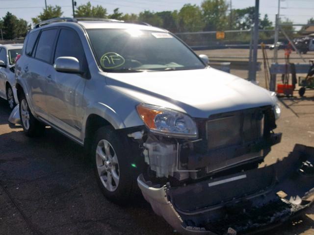 2T3DK4DV6CW068912 - 2012 TOYOTA RAV4 LIMIT SILVER photo 1