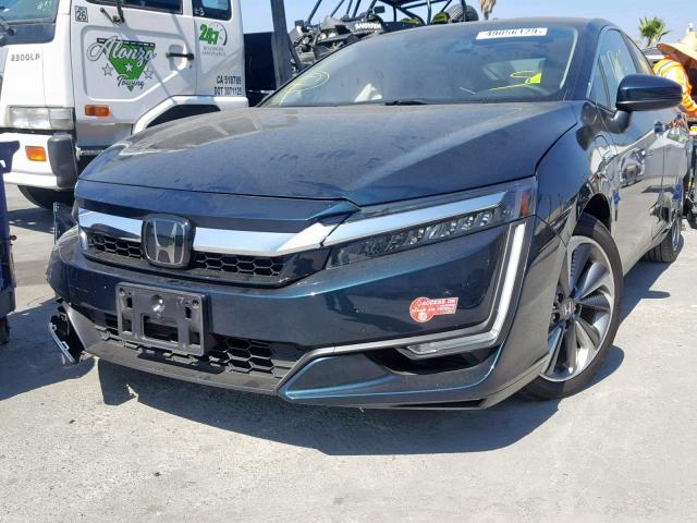 JHMZC5F13JC005235 - 2018 HONDA CLARITY TURQUOISE photo 2