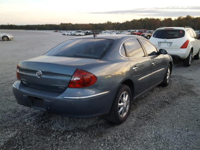 2G4WD582861245414 - 2006 BUICK LACROSSE C GREEN photo 4