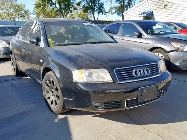 WAUJT64B12N113551 - 2002 AUDI A6 3 BLACK photo 1