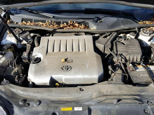 4T1BK3DB5CU451238 - 2012 TOYOTA AVALON BAS Argent photo 7